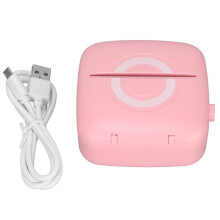 Pocket Thermal Printer Inkless Mini Printer With Bluetooth Wireless Connection High Resolution Printing For Notes Photos And Labels, Built-In Lithium