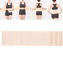 Verstellbarer atmungsaktiver Nylon-Abdominalgürtel nach der Geburt, Bauchband XXL