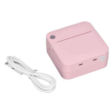 Imprimante d'autocollants personnalisée pour outil créatif, imprimante thermique portable avec impression de haute qualité pour l'apprentissage et