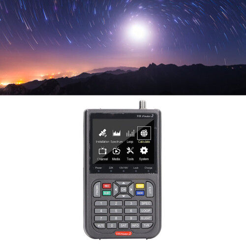 Digitaler Satellitenfinder LCD-Bildschirm