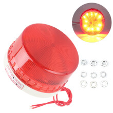 Lampada di segnalazione di sicurezza a LED con funzione stroboscopica, faro di segnalazione ad alta luminosità per sistemi di sicurezza industriale,
