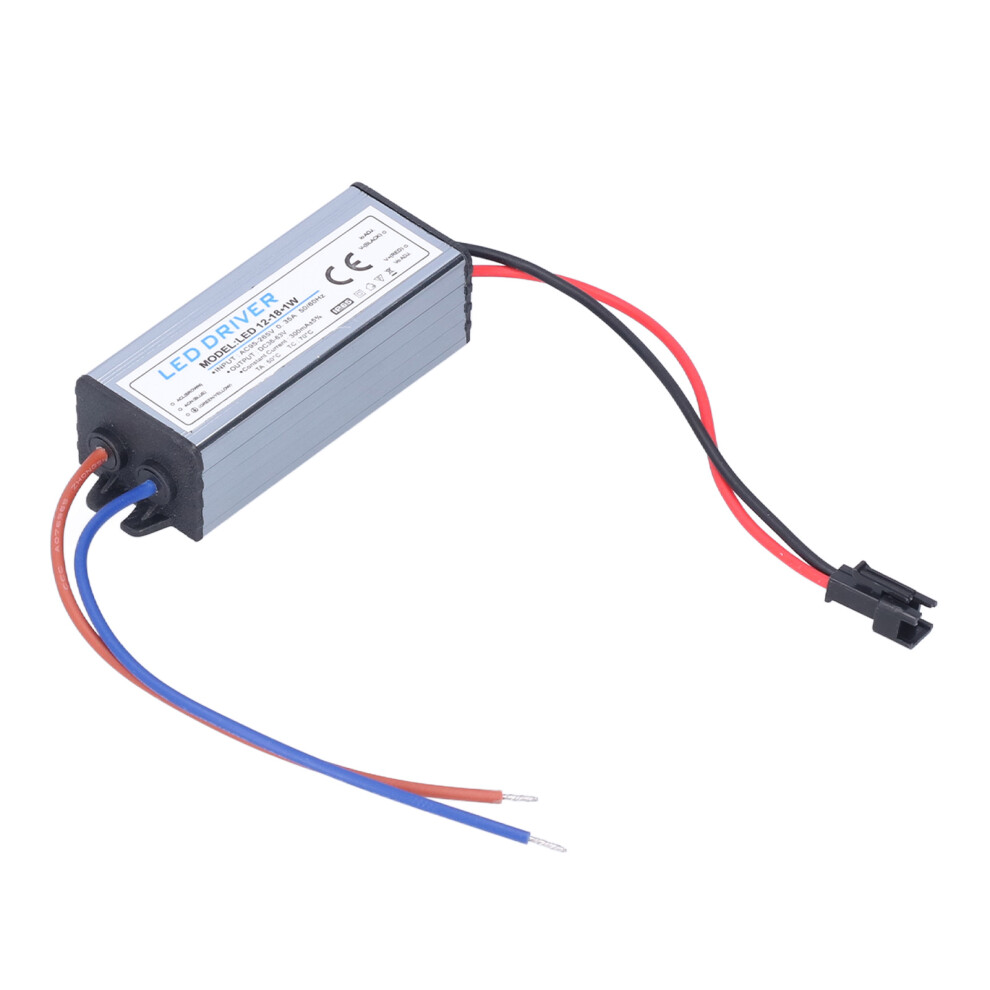 Led Power Driver Waterproof 12-18X1w 300Ma Ac95-265V/Dc36-63V For Led Lights 9491382374482