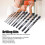 10 Pcs Masonry Drill Bits Set 3mm-12mm Carbide Tips with Storage Case 6