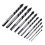 10 Pcs Masonry Drill Bits Set 3mm-12mm Carbide Tips with Storage Case 3