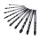 10 Pcs Masonry Drill Bits Set 3mm-12mm Carbide Tips with Storage Case 8