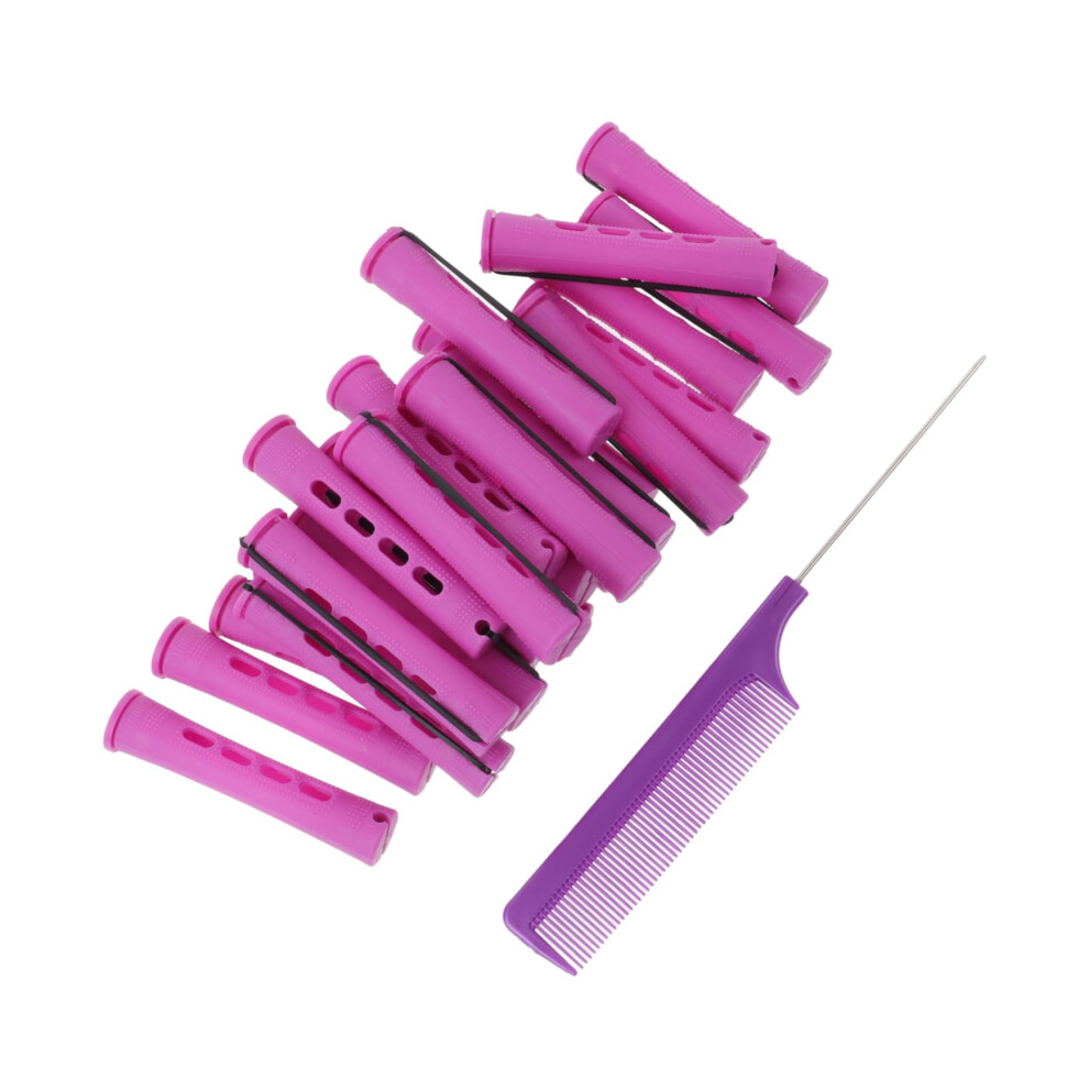 Heatless Hair Curlers Kit with Comb, No Damage Curling Rods for Women Home and Travel Styling