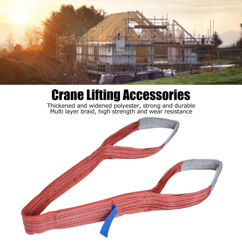 5T High Strength Lifting Sling: 2M PES Webbing for Crane Rigging 2