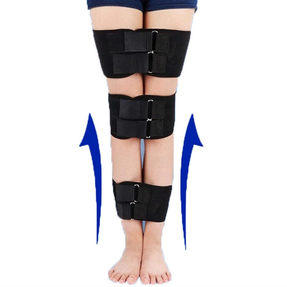 X/O Leg Correction Belt for Knock Knees and Bow Legs, Unisex Posture Corrector Brace, Adjustable Size and Comfortable Fit