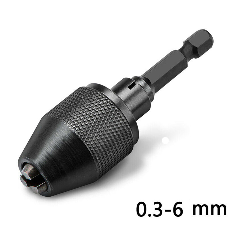 Precision 1/4 Inch Hex Shank Keyless Chuck Conversion For Drills Au 4931376831492