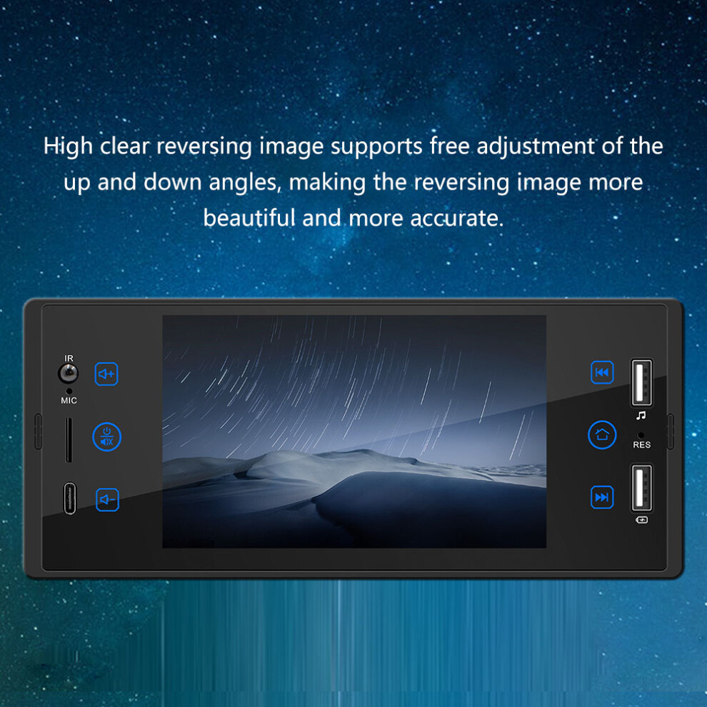 5 Inch Single Din Car Stereo Bt Mp5 Player Fm Radio 12V With Touchscreen 9351376831424