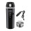 (black, 23x7cm) Portable Heated Mug With Intelligent Kettle Boiler Function Provides 2