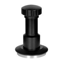 (Black, 58.35mm) Versatile Coffee Tamper Spring Loaded Durable Stainless Steel Pressing