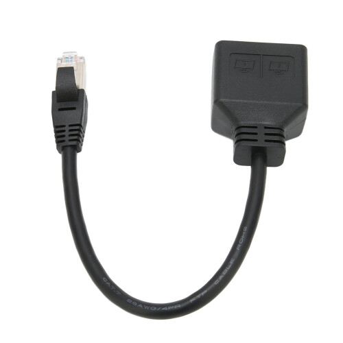 Καλώδιο προσαρμογέα Rj45Ethernet, διαχωριστής δικτύου για φυσική σύνδεση και μετάδοση