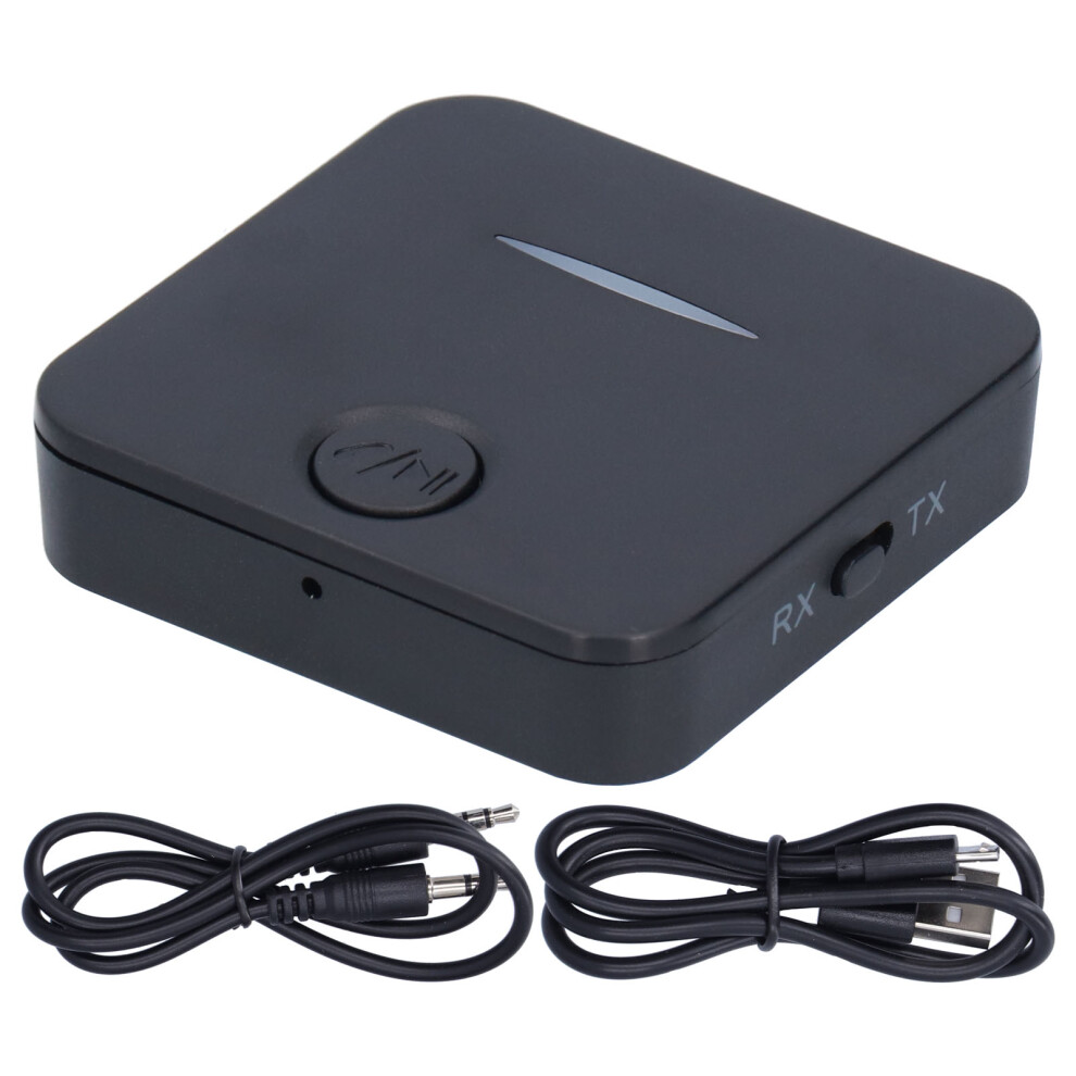Bluetooth 5.0 Receiver Transmitter, Universal Compatibility Wireless Audio Adapter With Qualcomm Aptx Low Latency For Home And Car Stereo System, Supp 9176269240325