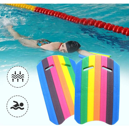 Swimming Board - Buoyant Kickboard for Pool Exercise, Beginner Training Tool for Kids, Lightweight and Durable 1