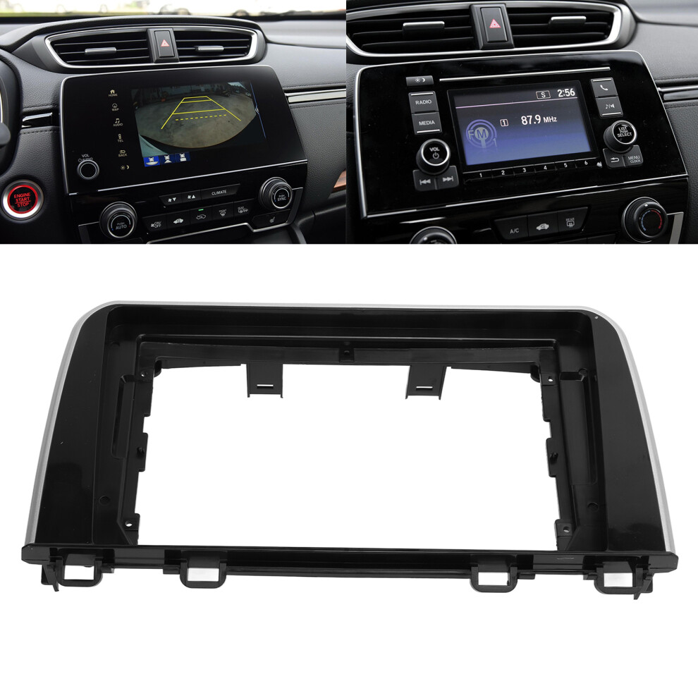 10.1In 2Din Car Stereo Fascia Frame For Crv 2017 Dashboard Black 4271376837132
