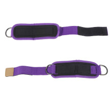 2 Pezzi Fasce Ankle Purple per Macchina Tricipiti - Cavigli per Allenamento Fitness