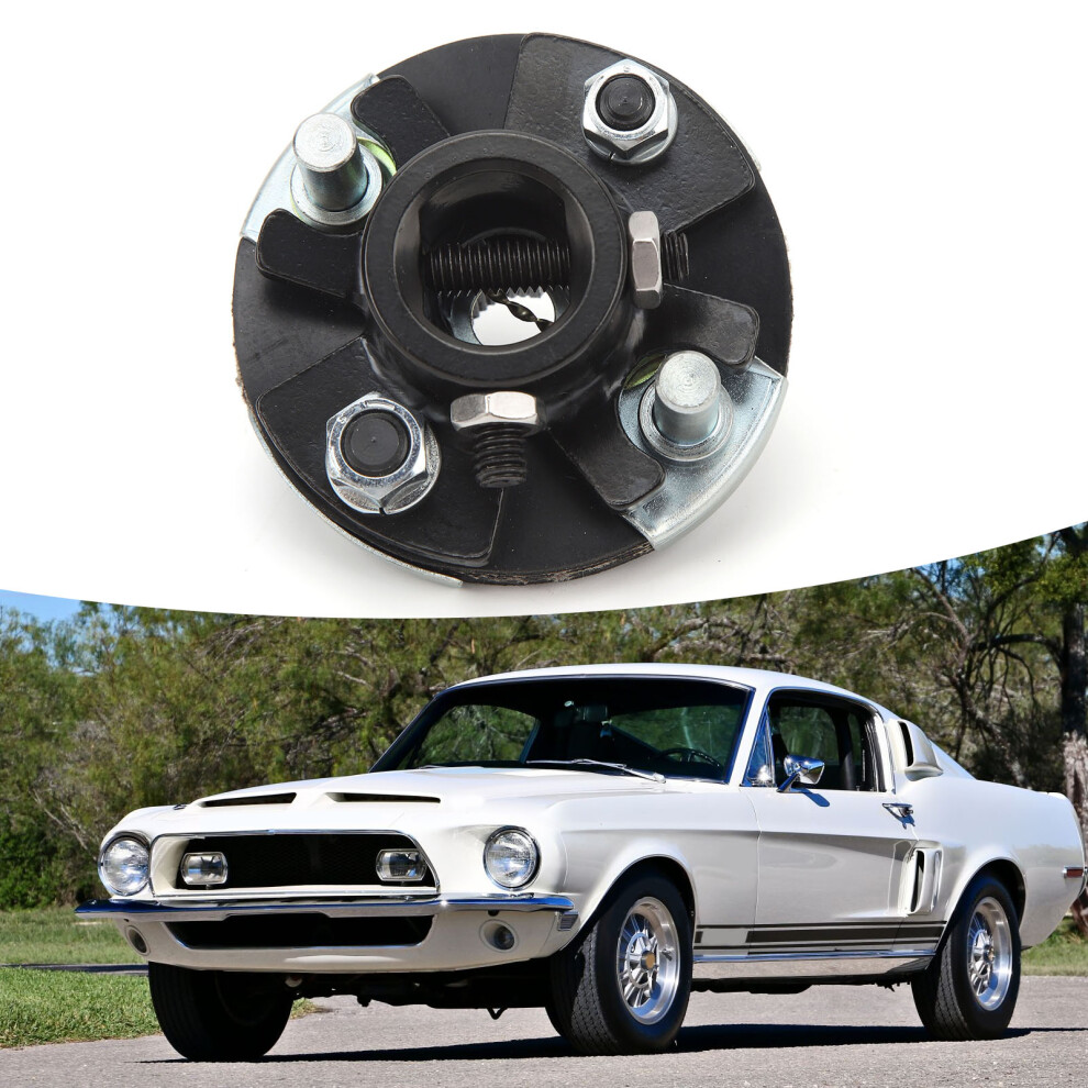 Steering Rag Joint 1In Dd 3/4In 36 Splines Metal Replacement For Mustang 7611376838024