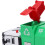 Multifunctional 1:50 Pull Back Garbage Truck Toy Set & 4 Trash Cans 4