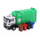 Multifunctional 1:50 Pull Back Garbage Truck Toy Set & 4 Trash Cans 2