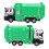 Multifunctional 1:50 Pull Back Garbage Truck Toy Set & 4 Trash Cans 7