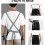 Apron with Back Bib Apron Cooking Aprons with Pockets for Men 4