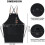 Apron with Back Bib Apron Cooking Aprons with Pockets for Men 2