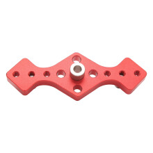 Trapano per foro verticale per trapano a legno Jig di bloccaggio per punzonatrice di bloccaggio per raccordo DIY Strumento rosso
