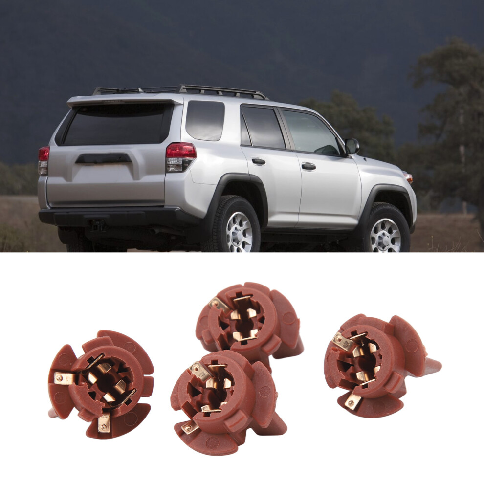 4Pcs Rear Tail Socket Replacement For Highlander 2001-2013 Light 9341376840441