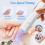 Handheld UV Light for Nails, Portable Pen Shape Design Lamp with Quick Drying Technology and Easy to Maintain Construction, Multi-Functional 3