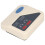 LCD Digital Display Sauna Temperature Controller, Dry Sauna Heater External Digital Sensor with Probe Wire 220V, Splashproof Sauna Heater Driver for 6