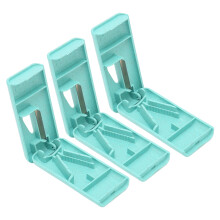 Plastischer Medizin-Schneider 3 Stück, tragbar, für Senioren & Kinder, Blau