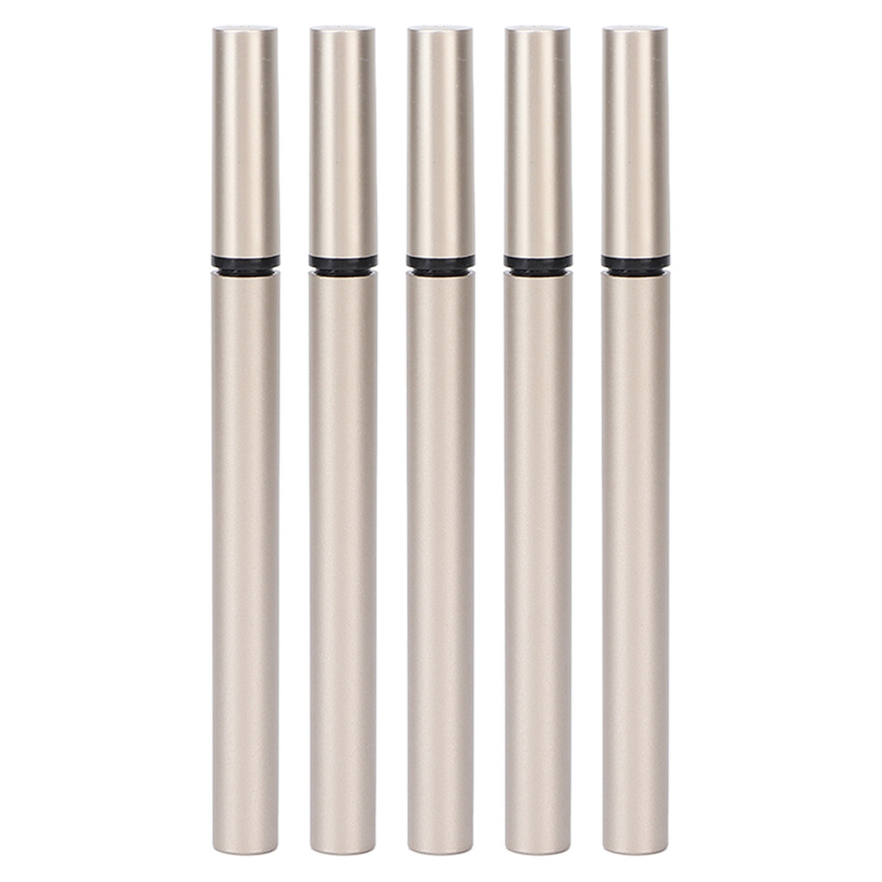 Refillable Eyeliner Pens Adorable Gray Cat Design Detachable DIY Fun Premium Quality Gentle Brush Eyeliner Container Spiral Seal High-Quality PVC