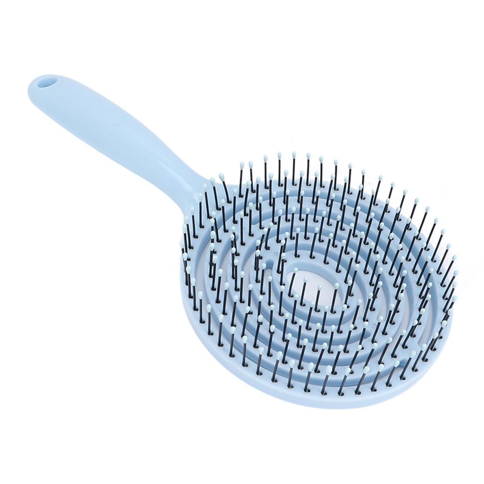 Round ABS Hair Detangling Brush for Curly Straight Wet Dry Hair