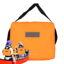Throw Cushions For Boating Thickened Marine Throw Cushion With Strap Waterproof Floats Reflective Strip Rafting Canoes