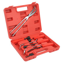 8PCS Drum Brake Tool Kit Brake Spring Tool Set with Storage Box for Universal Vehicle