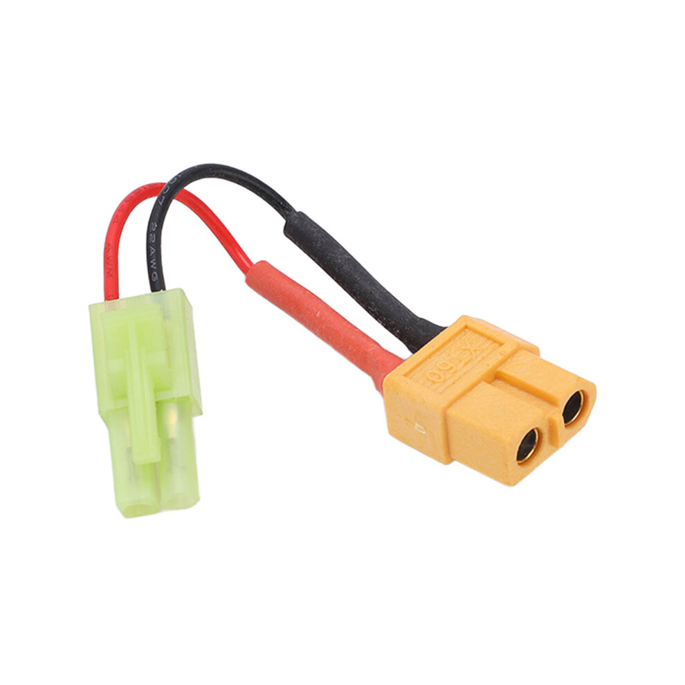 6Cm Xt60 Male To Tamiya Male Plug Adapter For Rc Models 3641376845009