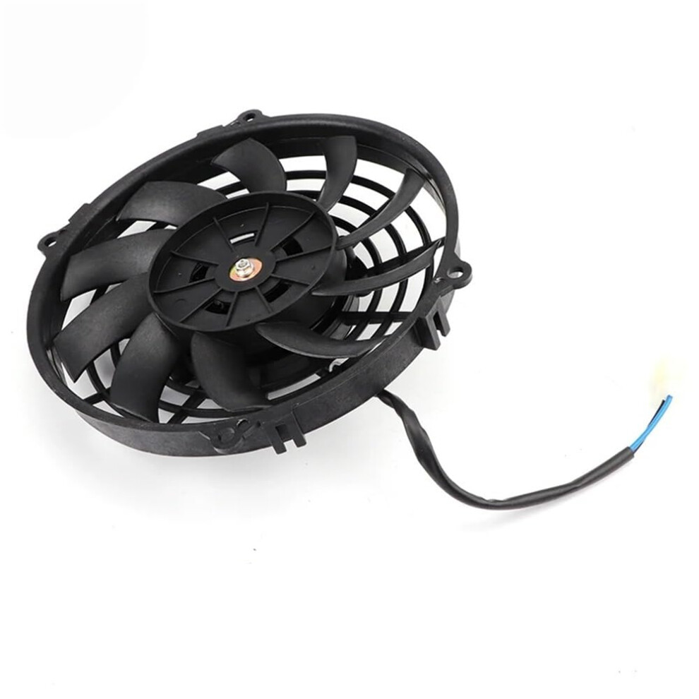 12V Motorcycle Radiator Cooling Fan Temperaturecontrolled For 150Cc300cc Atv Quad Go Kart 9187378512289