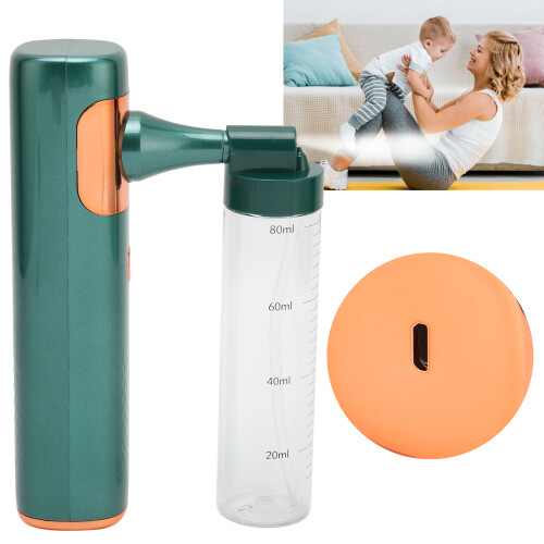 Nanometer Handheld Atomizer Sprayer, 5W, 1000mAh, Black/Green