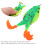 Schwimmender Wasserangelköder mit Doppelpropellern, 9,5 cm, PVC 3