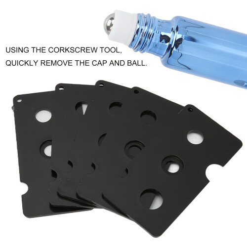 Ätherisches Öl Flaschenöffner für 1ml-30ml Rollerkappen, ABS-Material 2