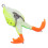 Schwimmender Wasserangelköder mit Doppelpropellern, 9,5 cm, PVC 8