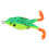 Schwimmender Wasserangelköder mit Doppelpropellern, 9,5 cm, PVC 14