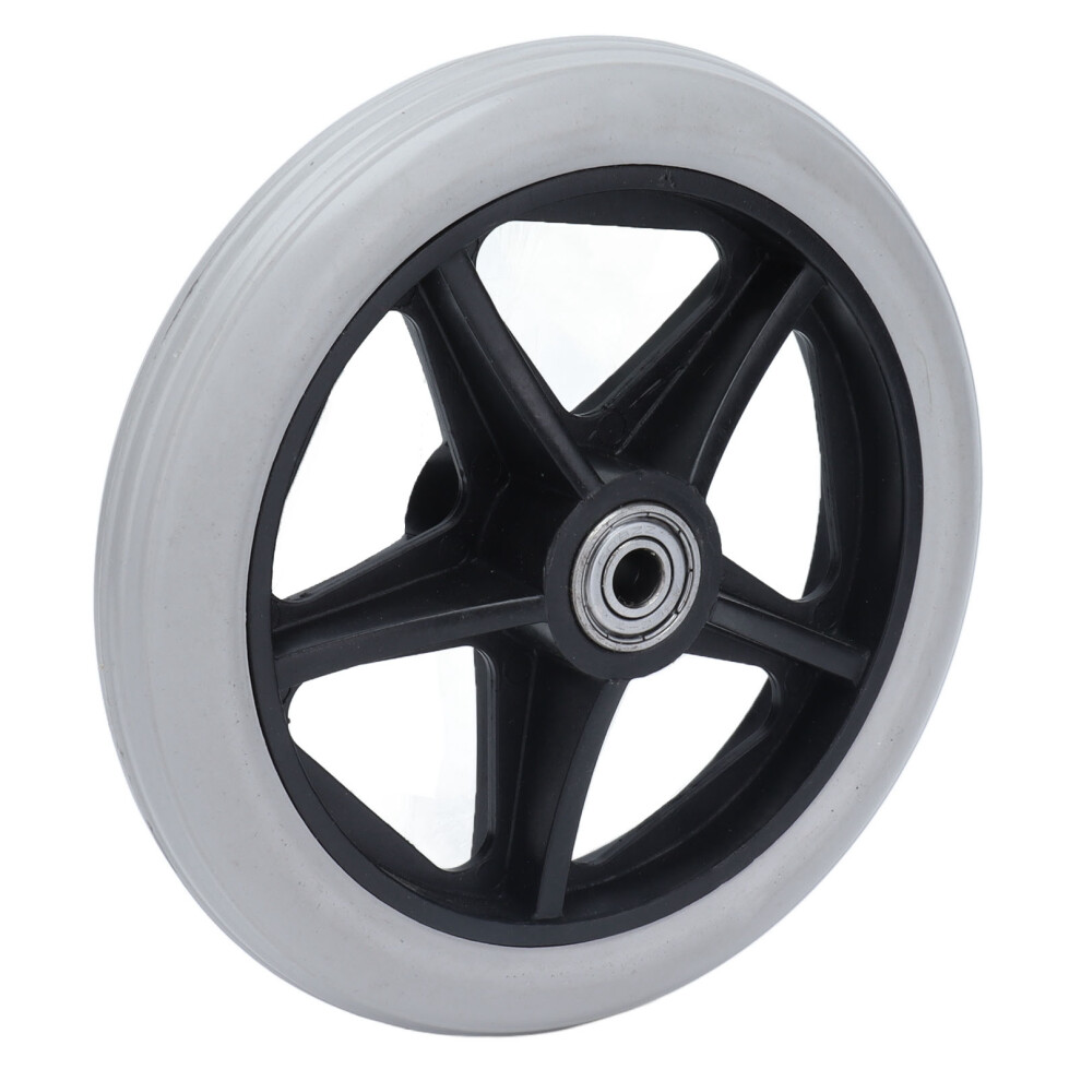 Reliable 6In 5 Hole Solid Pu Wheelchair Rollator Caster Hub With 608Zz Bearing 9351376847685