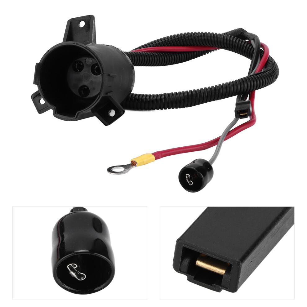 48V Club Car Charger Receptacle With Harness For Precedent Electric Carts 3791376848293