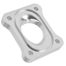 Aluminiumlegierungs-Turboblechflansch für 135i, 335i, 535i N54 Silber