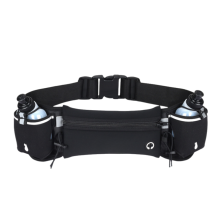 Rutschfester Trinkgürtel, BPA-freie Wasserflaschen, Laufgürtel mit multifunktionaler Sport-Hüfttasche, verstellbarer Taillengurt für Damen und