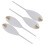 4Pcs Casting SPIROLINO FORELLE POSEB Slow Sinking Suspending Intermediate Bombarda Fly Fishing  Float 10G 7