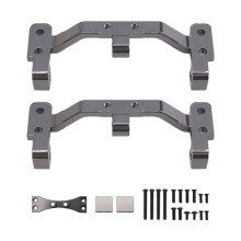 for MN D90 MN-90 MN99S MN99 RC Car Upgrade Parts Metal Pull Rod Base  & Axle Upper Servo Bracket Mount Accessories