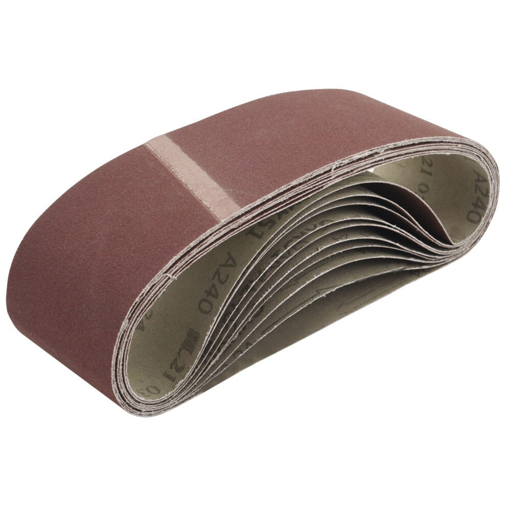 3 X 21Inch Sanding Belts | 240 Grit Aluminum Oxide 4853967018689